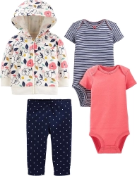 Baby Jacket Pant And Bodysuit Set From Bangladesh Factory