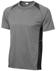 Wholesale Mens Heather Colorblock Contender Tee Manufacturer Supplier Bangladesh Factory