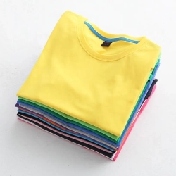 Wholesale Custom Print Men Plain Cotton T Shirt From Bangladesh