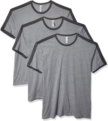 Mens Soccer Ringer Fine Jersey T Shirt Mens Soccer Ringer Fine Jersey T Shirt