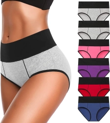 Womens Cotton High Waist Panties From Bangladesh Factory