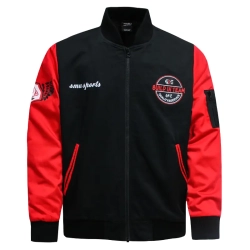 Twill Custom Corporate Uniform Business Bomber Varsity Jacket