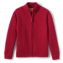 School Uniform Boys Full Zip Front Cardigan Sweater From Bangladesh