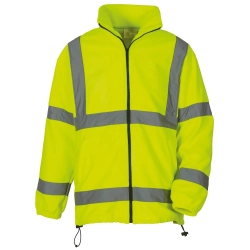 Workwear Mens Hi Viz Fleece Jacket Manufacturers In Bangladesh Factory Supplier