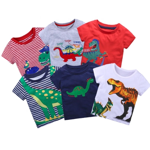 Children Boys Cartoon Clothes T Shirt Made In Bangladesh