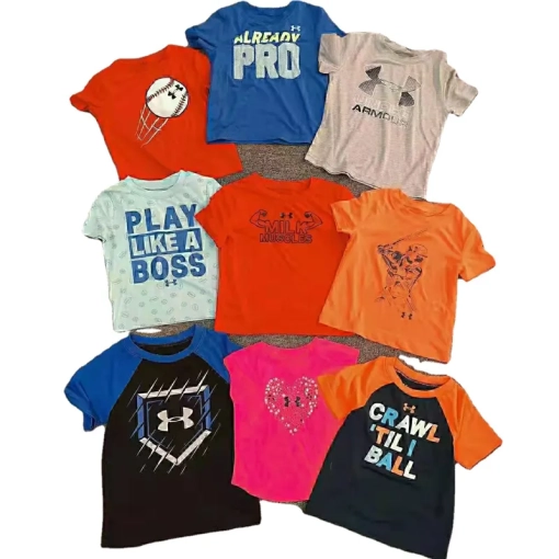 Cotton Print Knitted Boys Tshirt From Bangladesh