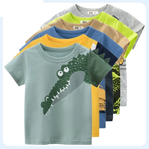 Kids Dinosaur T Shirt From Bangladesh Factory