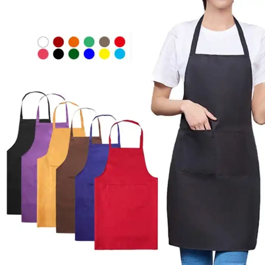 Custom Logo Oil Proof Kitchen Apron From Bangladesh