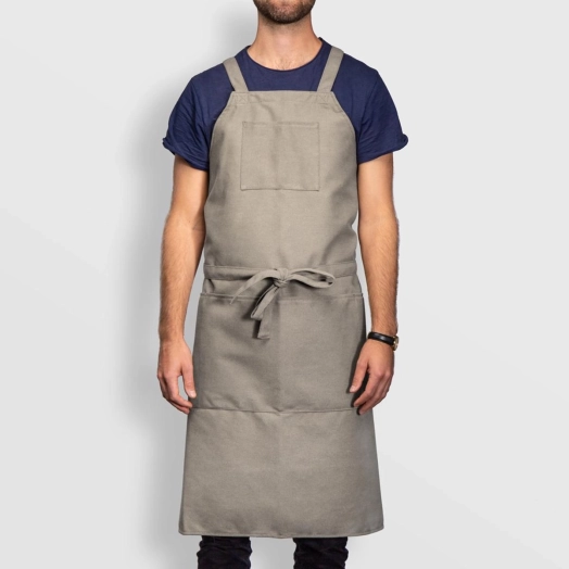 Logo Printed Kitchen Aprons Exporter From Bangladesh
