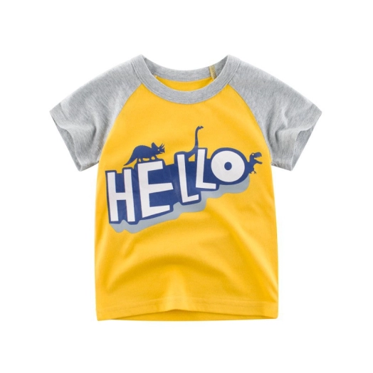 Boys Regular Fit T Shirt Made In Bangladesh