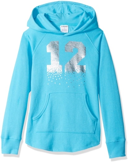 Girls French Terry Pullover Hoodie Sweatshirts From Bangladesh Factory