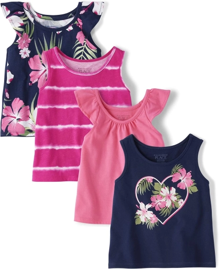 Girls Sleeveless Tank Tops From Bangladesh Kids Wear Wholesale Supplier Girls Sleeveless Tank Tops From Bangladesh Kids Wear Wholesale Supplier