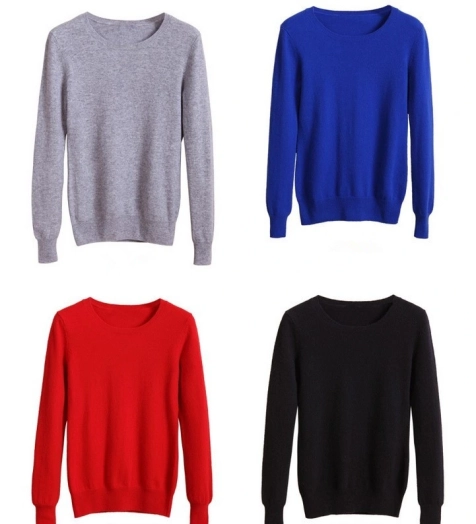 Oem Services For Logo Ladies Fashion Knitted Sweater In Bangladesh