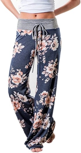 Womens Floral Printed Lounge Pants From Bangladesh