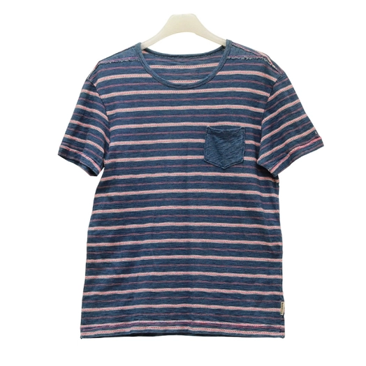 Mens Crew Neck Stripped T Shirts From Bangladesh Garments Factory