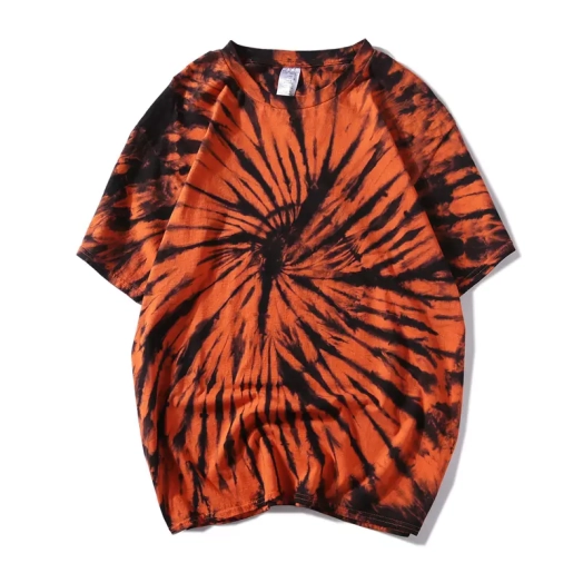 Cotton Custom Logo Unisex Tie Dye T Shirt