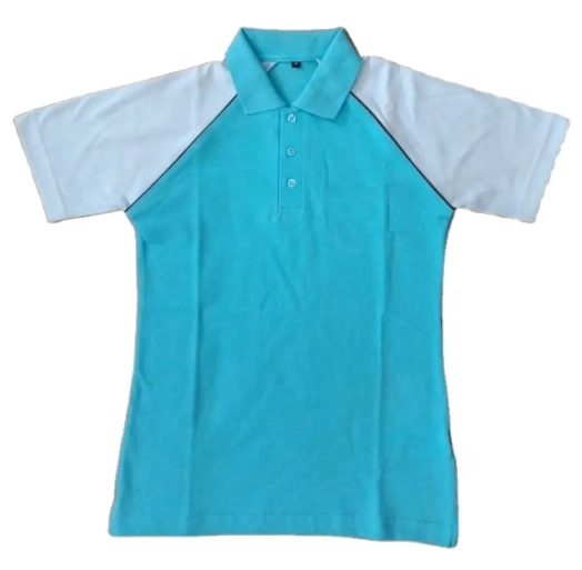 Custom Pattern Middle School Uniforms Polo T Shirt Supplier Bangladesh